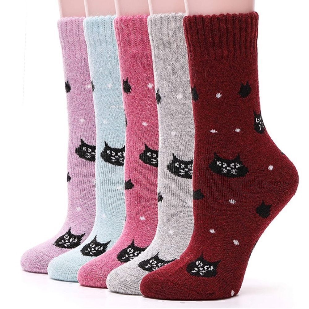 Cat face socks    - Picture 2 of 5
